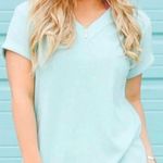 Jadelynn Brooke French Terry Seafoam Tee Photo 0