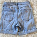 Guess  Women's Light Blue Distressed Jean Shorts Photo 1