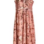 Haute Nites Light Pink Long Prom Dress Strappy Straps Size 9 Babydoll Fairy Size M Photo 0