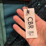 Beautiful aquamarine emerald sequin faux wrap stretchy mermaid maxi dress NWT Green Photo 5