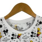 Disney Mickey Mouse All Over Print Shirt Size Small Cotton Blend Photo 4
