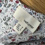 THE KORNER Floral Mini Dress Small Multicolor Gardencore Ruffle Boho Chic Casual Photo 4