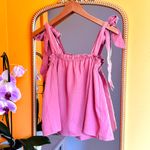 Outerknown  Dusty Pink Organic Cotton Tank Top NWT S Photo 1