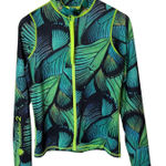 Tutublue Turq Flyer Zip Rashguard UPF50 Jacket size Large Green Photo 0