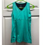 Lands' End Lot of 2  Womens Size XS Athletic Stretch Teal & Black Racerback Tanks Photo 2