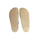 Birkenstock Arizona Slide Sandals 37 EU / 6-6.5 US Women Blue Suede boho casual Photo 2