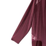 Drapers & Damon's 2 pc NWT Tunic & Shell Burgundy Silver Sparkles SZ XL/2X VTG Red Photo 6