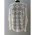 Soft Surroundings Top Womens XS Oversize Crochet Boho Coverup Coastal * Photo 3