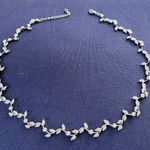 Macy's 925 Silver Vine Necklace  Photo 0