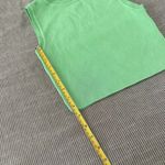 ZARA Women’s Trendy Bright Crop Top Shirt Green Sz M Medium Viscose Blend Photo 3