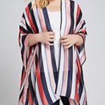 Lane Bryant MULTI STRIPED OVER-PIECE CHEVRON STRIPE Photo 0