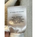 Anthropologie  Elevenses Women's 37AMBPJ766C Size 4 Ivory Francie Peplum Coat EUC Photo 6