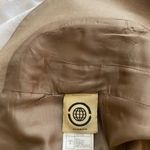 Max Studio Cotton Blend Tan Long Sleeve Jacket sz 6 Photo 6