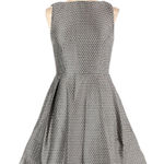 Serena & Lily  Black and White‎ Fit-and-Flare Sleeveless Dress sz 2 Photo 0