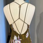 Urban Outfitters Silence + Noise Gemini Khaki Crepe Midi Dress Photo 9