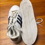 Adidas  White and Black Athletic Shoes Photo 2