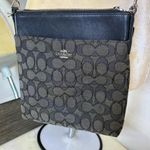 Coach  Kitt Messenger Crossbody Bag Black & Signature Polished Pebble Leather Photo 13