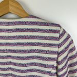 Talbots  Striped Tweed Blazer Sz 4P Multicolor Jacket Preppy Office Career Lined Photo 4