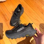 Hoka NWOT  Skyline-Float X hiking shoe in a black colorway sz 9 trail track run Photo 1