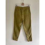 Urban Outfitters UO Green Khaki High Waisted Straight Leg Jeans Utility Goblin Dark Academia Boho Photo 1