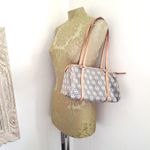 Dooney & Bourke Y2K Vintage Signature Canvas Small Barrel Bag Photo 1