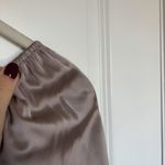 Abercrombie & Fitch Emerson Satin Long-Sleeve Mini Dress Photo 10