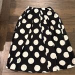 Maeve New With Tags Anthropologie  Cotton Poplin Pleated Midi Skirt Sz S Photo 7