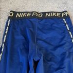 Nike  Pro Blue Leggings SIZE S Photo 5