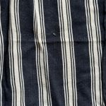 Striped Linen Beach Pants Blue Size M Photo 3