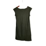Merona  Womens XS Olive Green Sleeveless Shift Dress 100% Cotton Photo 1