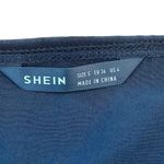 SheIn | NWOT Black Crushed Satin Twisted Spaghetti Strap Crop Top | Small Photo 6