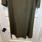 Just Found Green Knit Scoop Neck Short Sleeve Dress 2X Photo 5