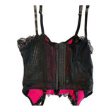 LOVEHONEY Lace Up Bustier Corset Black Size 2X Photo 6