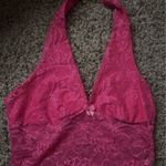 SheIn Lace Halter Top Photo 1
