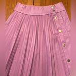ZARA  Lilac Vegan Faux Leather Pleated Mini Skirt Size XS Bloggers Fave RARE‎ Photo 10