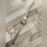 Seiko Gold Plated Vintage Ladies Watch Gold-Tone Dial Hands Markers Photo 3