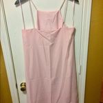 Sam Edelman  size 14 high neck spaghetti strap knee length light sleeveless dress Photo 6