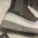 Naked Feet Platform Boots Gray Size 9 Photo 2