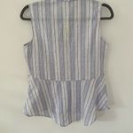 Love Note Love Notes Women's Sleeveless Button Down Shirt Lightweight Striped Size medium Photo 5