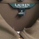 Lauren Ralph Lauren utilitarian buttoned jersey dark sage jumpsuit M Green Size M Photo 5