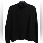 Eileen Fisher  Classic Black Turtleneck Sweater Photo 3