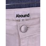 Abound NWT  White Stretch Cotton Denim High Rise Skinny Jeans Size 29 Photo 2