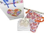 Brighton New silver posh garden floral post drop dangly earrings Feminine gifts Photo 9