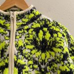 Anthropologie Small Cristina Fuzzy Fleece Quarter Zip Pullover Alpaca Wool Blend Photo 8