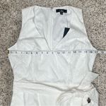 Lulus Always Ravishing White Cotton Eyelet Fringe Tulip Midi Dress Medium NWT Photo 8