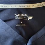 Fabletics  Navy Blue Method 2-Pocket Scrub Top Photo 3