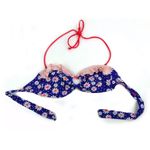 Target Groovy Floral Polka Dot Ruffle Bikini Top Photo 7