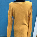 Abound NWT  Yellow V-Neck Knit Tunic Sweater M Photo 5