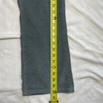 Free People Velvet Crop Flare Pants Green Slim Fit Stretch Corduroy Size M Photo 11