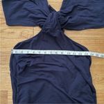 Walter Baker  Blue Cut Out MIDI Dress Size XL Photo 7